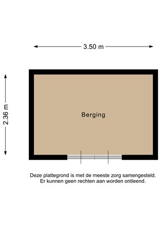 Bolsterstraat 28, 9502 PN Stadskanaal - Berging - 2D.jpg