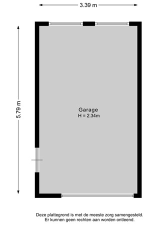 Langeleegte 112, 9641 GT Veendam - Garage - 2D.jpg