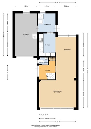 Munte 13, 9642 JE Veendam - Begane grond - 2D.jpg
