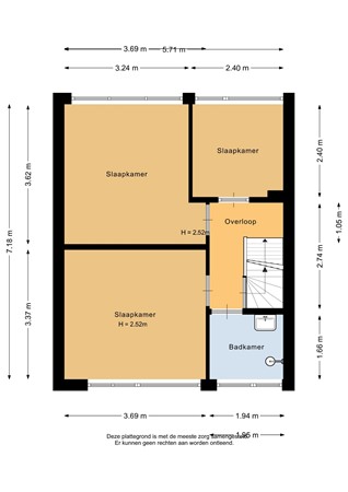 Ring 30, 9665 EV Oude Pekela - Eerste verdieping - 2D.jpg