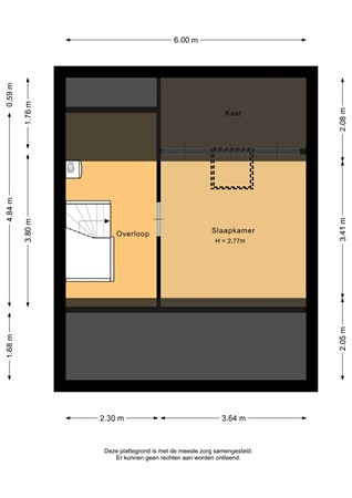 Provincienlaan 10, 9642 GX Veendam - Tweede verdieping - 2D.jpg