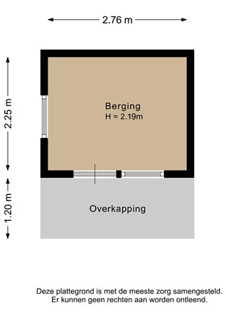 Het Rak 11, 9649 GE Muntendam - Berging-2 - 2D.jpg