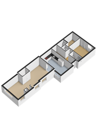Langeleegte 12, 9641 GN Veendam - Begane grond - 3D.png