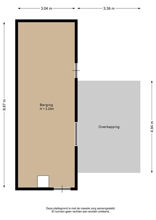 Langeleegte 12, 9641 GN Veendam - Berging - 2D.jpg
