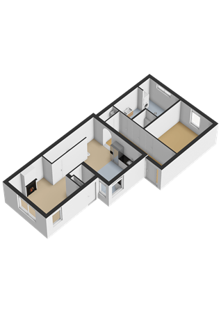 Boven Westerdiep 162, 9641 LM Veendam - Begane grond - 3D.png