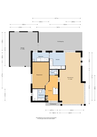 Bovenlanden 50, 9697 NX Blijham - Begane grond - 2D.jpg