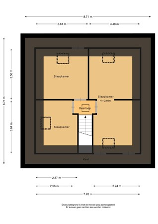 Bovenlanden 50, 9697 NX Blijham - Eerste verdieping - 2D.jpg