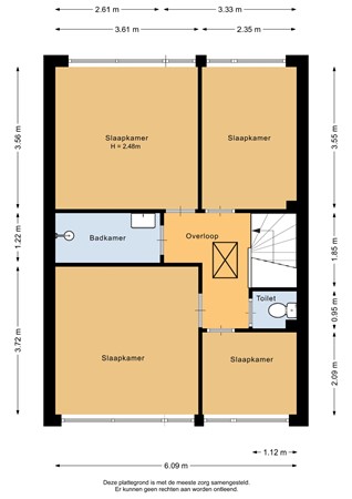 Schoenerstraat 75, 9642 NH Veendam - Eerste verdieping - 2D.jpg