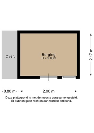 Hoofdweg 26, 9615 AE Kolham - Berging - 2D.jpg