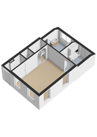 Middenstraat 2, 9611 KK Sappemeer - Begane grond - 3D.png