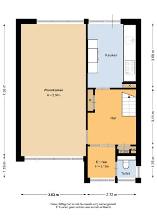 Christiaan Eberhardstraat 8, 9693 BJ Bad Nieuweschans - Begane grond - 2D.jpg