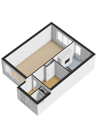 Christiaan Eberhardstraat 8, 9693 BJ Bad Nieuweschans - Begane grond - 3D.png