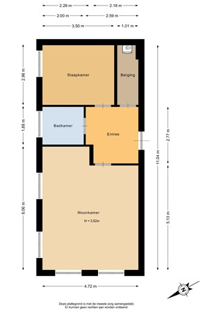 Raadhuisstraat 16B, 9648 JV Wildervank - Appartement - 2D.jpg