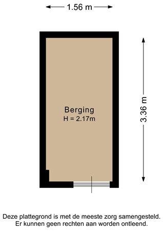 Kerkstraat 139, 9601 AC Hoogezand - Berging - 2D.jpg
