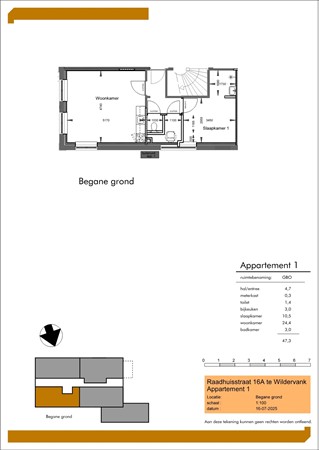 Raadhuisstraat 16A, 9648 JV Wildervank - Raadhuisstraat 16 a appartement 1.jpg