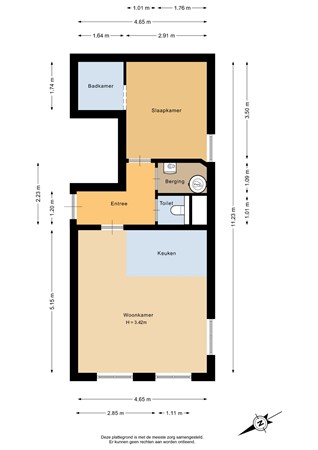 Raadhuisstraat 16A, 9648 JV Wildervank - Appartement - 2D.jpg