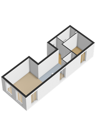 Raadhuisstraat 16E, 9648 JV Wildervank - Appartement - 3D.png