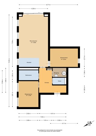Raadhuisstraat 16G, 9648 JV Wildervank - Appartement - 2D.jpg