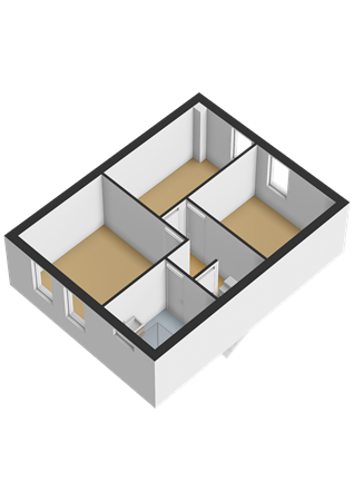 Ruimtevaartlaan 16, 9602 ZD Hoogezand - Eerste verdieping - 3D.png