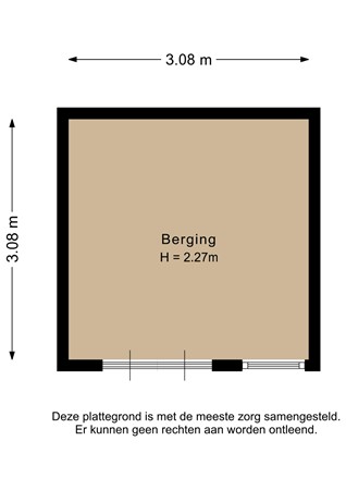 Schoolstraat 33, 9641 JW Veendam - Berging - 2D.jpg