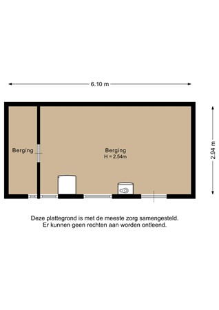 Minervastraat 98, 9645 CT Veendam - Berging - 2D.jpg