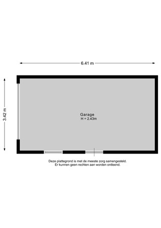 Talmastraat 100, 9645 GH Veendam - Garage - 2D.jpg