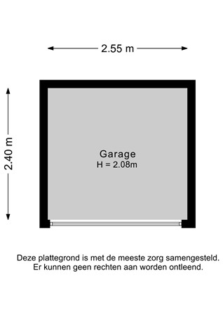 Langeleegte 121, 9641 GV Veendam - Garage - 2D.jpg