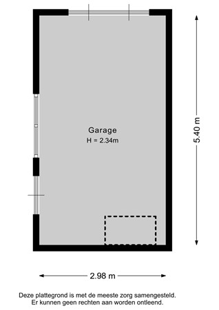 Rijkensstraat 2, 9641 EG Veendam - Garage - 2D.jpg