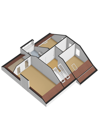 Boven Westerdiep 279, 9641 LH Veendam - Eerste verdieping - 3D.png