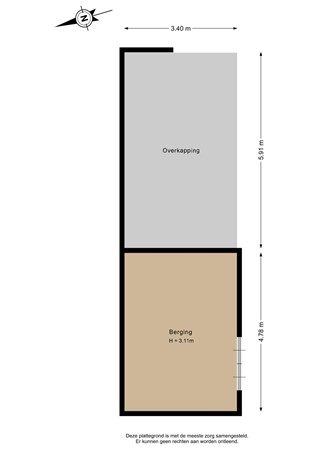 Boven Westerdiep 279, 9641 LH Veendam - Berging - 2D.jpg