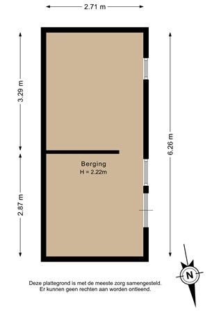 Heiligelaan 34, 9636 CN Zuidbroek - Berging - 2D.jpg