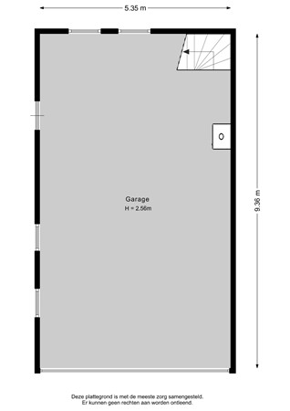Zuidwendingerweg 22, 9663 AJ Nieuwe Pekela - Garage - 2D.jpg