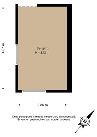 Vonkslaan 47, 9695 BP Bellingwolde - Berging - 2D.jpg