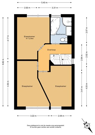 Taco Haringastraat 6, 9626 TM Schildwolde - Eerste verdieping - 2D.jpg