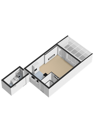 Uranus 19, 9602 NN Hoogezand - Begane grond - 3D.png