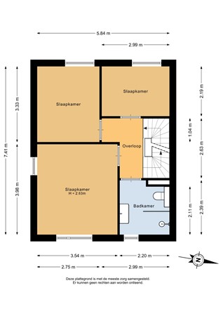 Anna Maria Horalaan 22B, 9681 CC Midwolda - Eerste verdieping - 2D.jpg