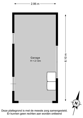 Burgemeester Gaarlandtlaan 7, 9514 CK Gasselternijveen - Garage - 2D.jpg
