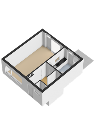 Oude Bos 28, 9641 HZ Veendam - Begane grond - 3D.png