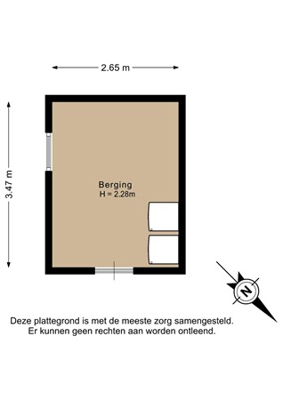 Oude Bos 28, 9641 HZ Veendam - Berging - 2D.jpg