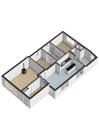 Schoolstraat 18, 9581 GA Musselkanaal - Begane grond - 3D.png