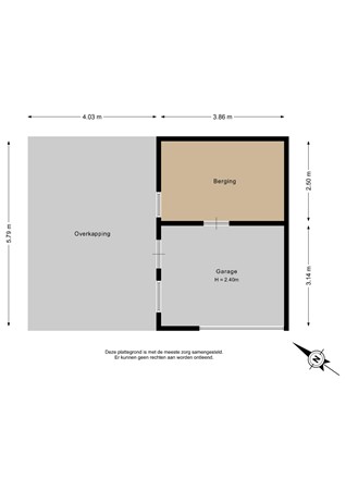 Schoolstraat 18, 9581 GA Musselkanaal - Berging - 2D.jpg
