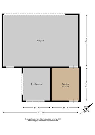 Beneden Oosterdiep 41, 9641 JA Veendam - Berging - 2D.jpg