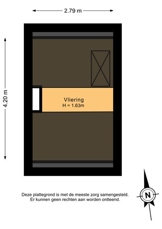 Ds. J. Hekhuisstraat 28, 9649 HG Muntendam - Vliering - 2D.jpg