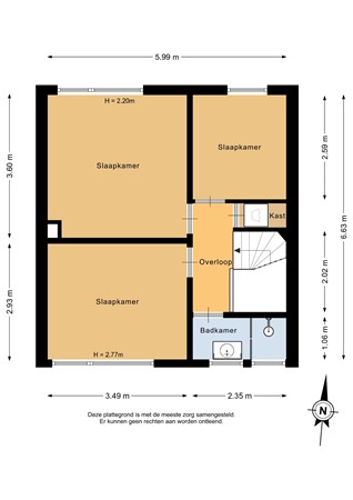 Van Heemskerckstraat 48, 9601 HE Hoogezand - Eerste verdieping - 2D.jpg