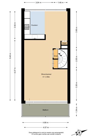 Munte 21, 9642 JE Veendam - Eerste verdieping - 2D.jpg