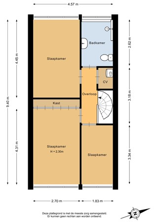 Munte 21, 9642 JE Veendam - Tweede verdieping - 2D.jpg