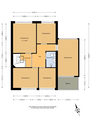 Oldambtlaan 31, 9649 GA Muntendam - Eerste verdieping - 2D.jpg