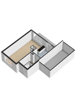 Oostergo 3, 9642 EZ Veendam - Begane grond - 3D.png