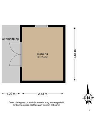 Oostergo 3, 9642 EZ Veendam - Berging - 2D.jpg