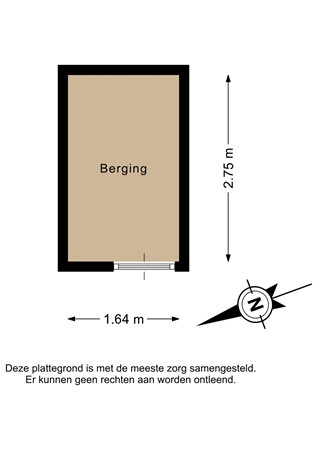 Semmelweisstraat 90, 9728 NB Groningen - Berging - 2D.jpg